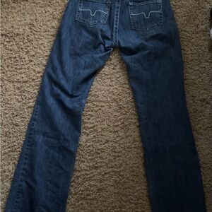 Kimes Ranch Dark Blue Bootcut Jeans